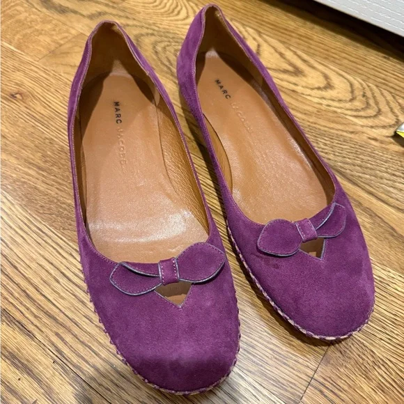 Marc Jacobs Purple Suede Women's Flats size “7” - Picture 2 of 10
